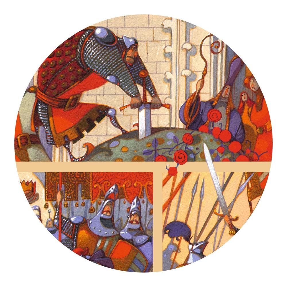 Story Puzzle - King Arthur (100 pcs)