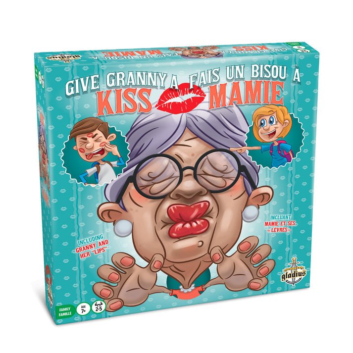 Give Grandma a Kiss (Bilingual)