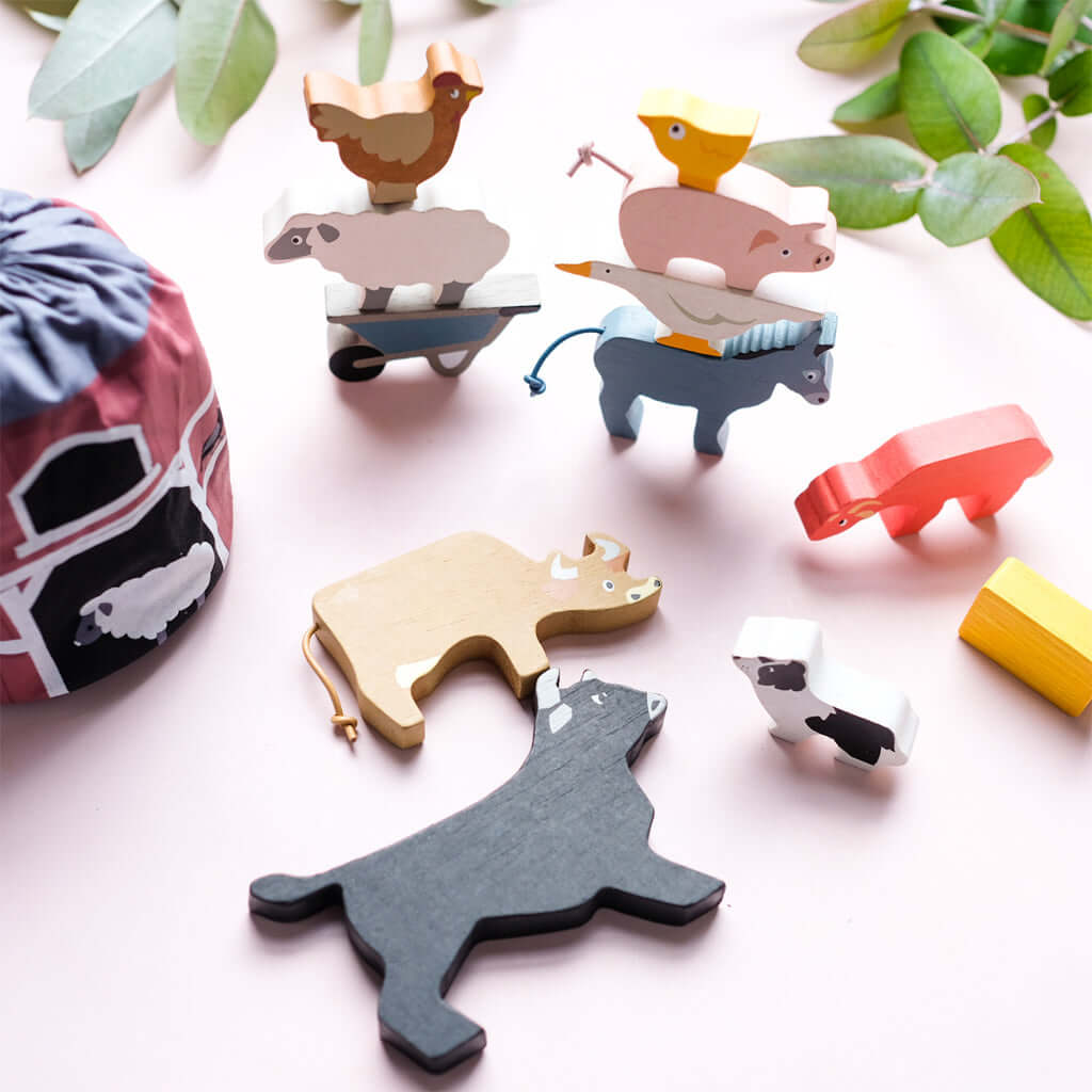 Stackable Farm Animals