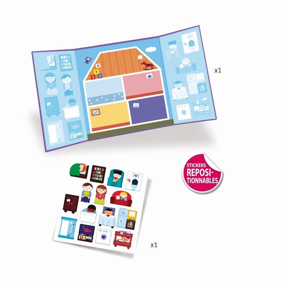 Reusable Stickers - The House