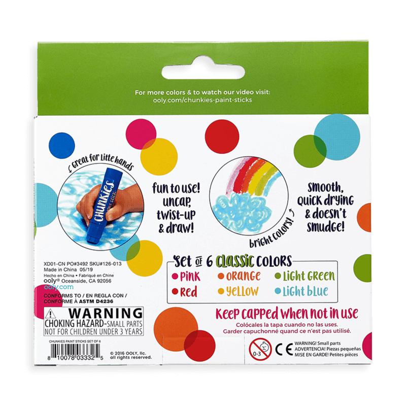 Chunkies Paint Sticks (Set of 6)