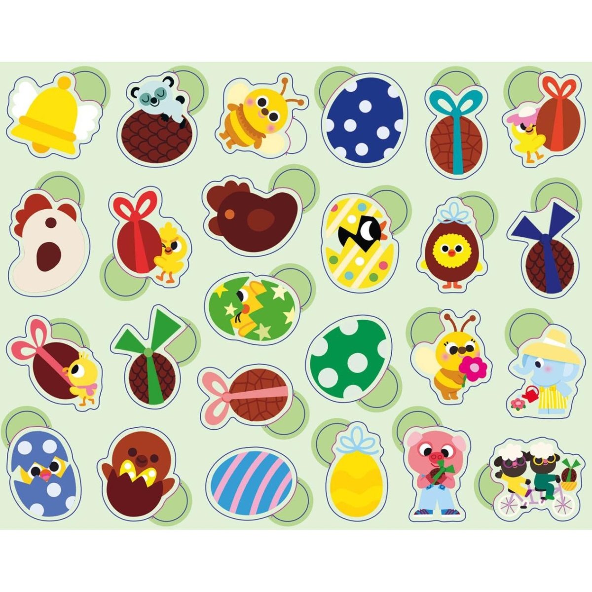 300 Stickers Box - Easter