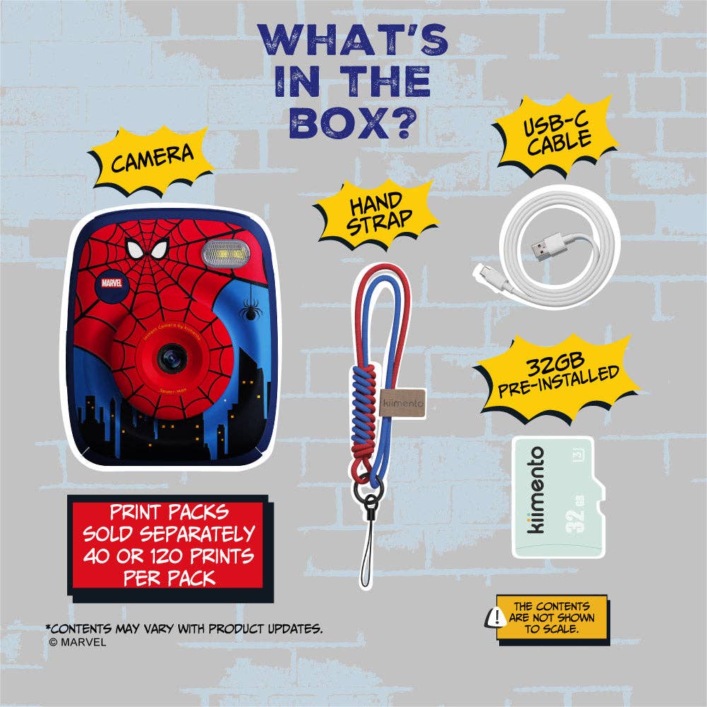 Spider-Man Instant Camera (Model P2)