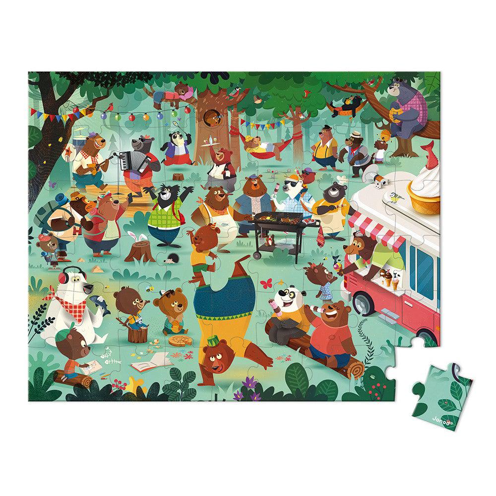 Puzzle - Bear (54 pcs)