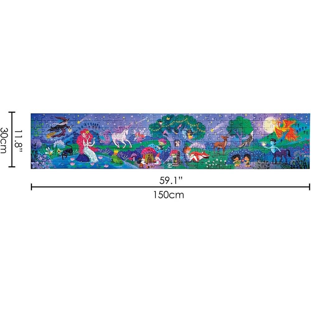 Glow-in-the-Dark Puzzle - Magic Forest (200 pcs)