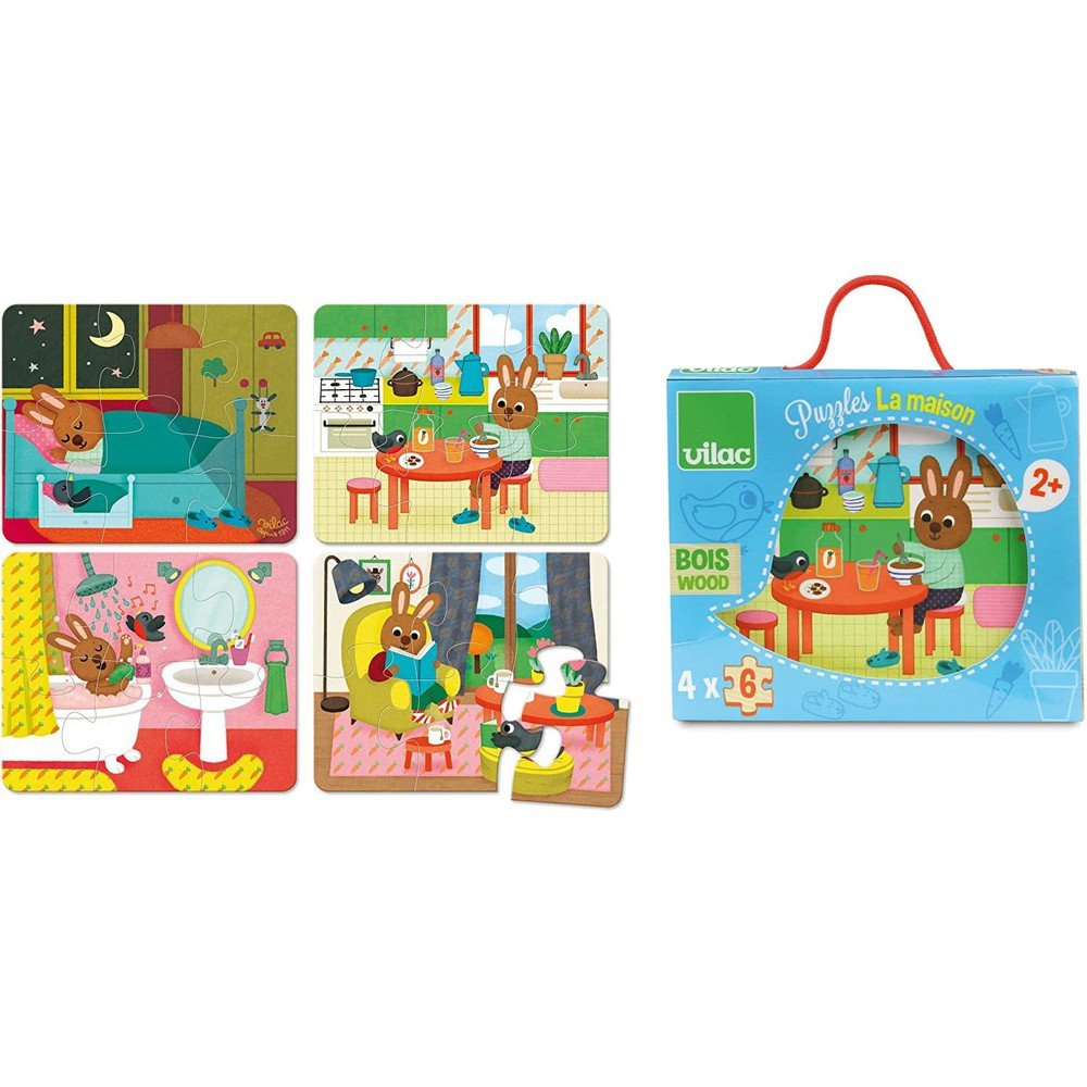 Wooden Puzzles - The House