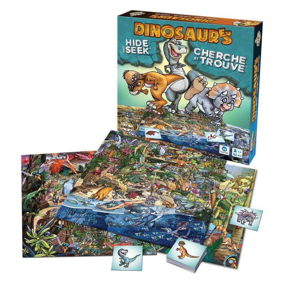 Search and Find - Dinosaurs