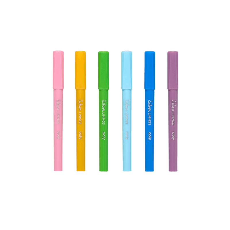 Silver Linings 6 Outline Marker Set