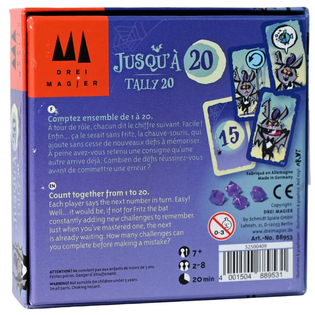 Tally 20 Card Game - Drei Magier