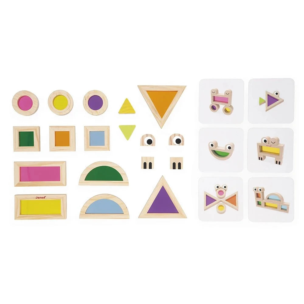 Translucent Blocks Sensory Game