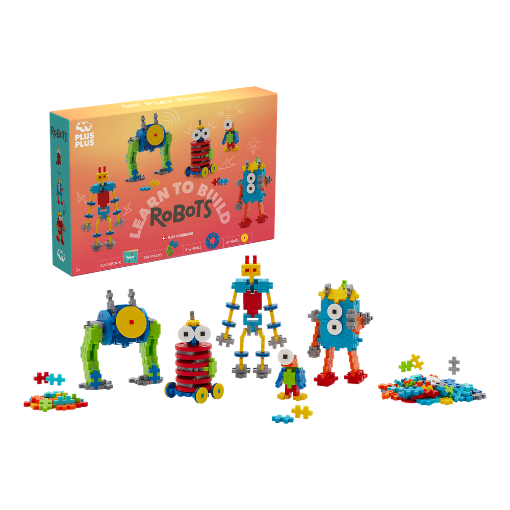 Learn to Build: Robots (250 pcs)