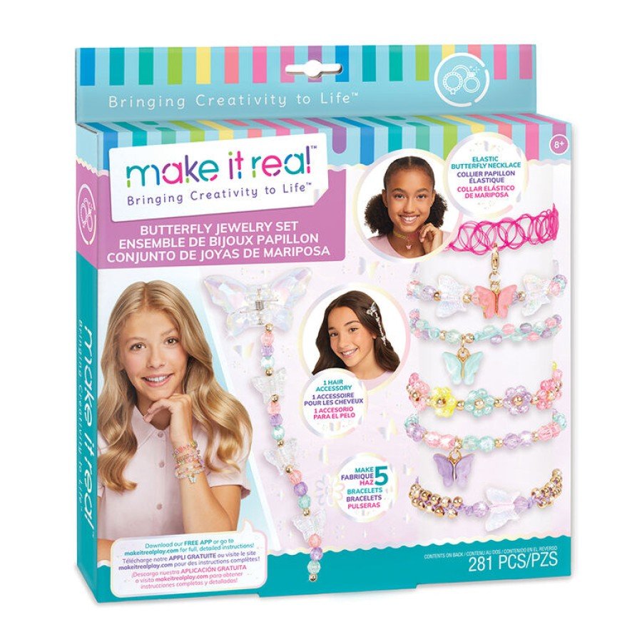 Make it Real - Butterfly Bracelet Set