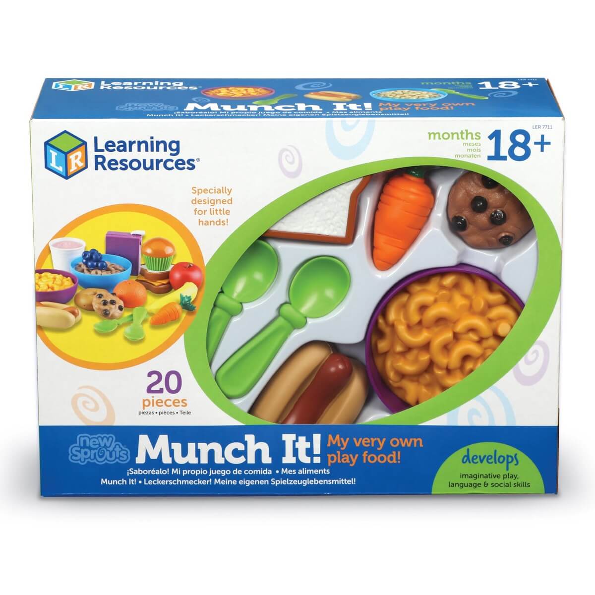 New Sprouts - Munch It Play Food Set (20 pcs)