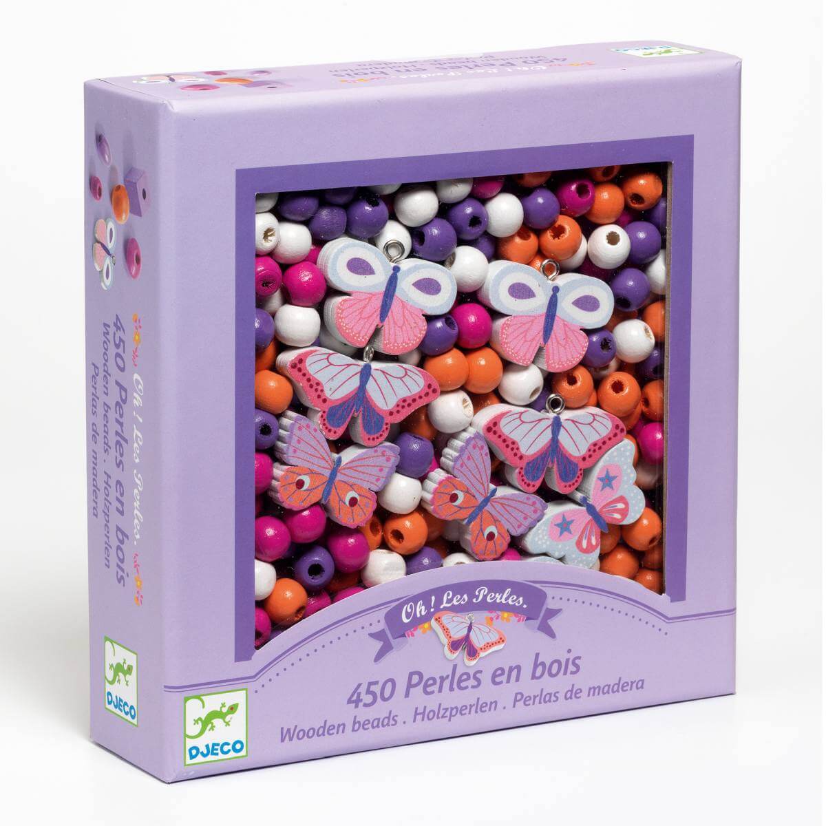 Wooden Beads - Butterflies (450 pcs)