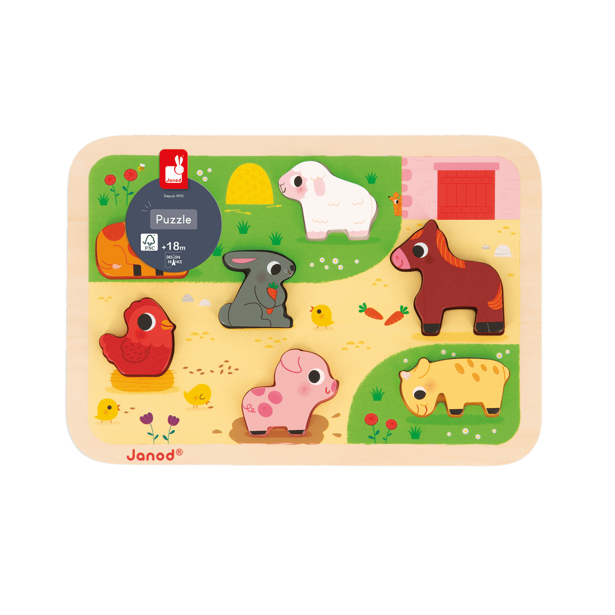 Chunky Puzzle - Farm