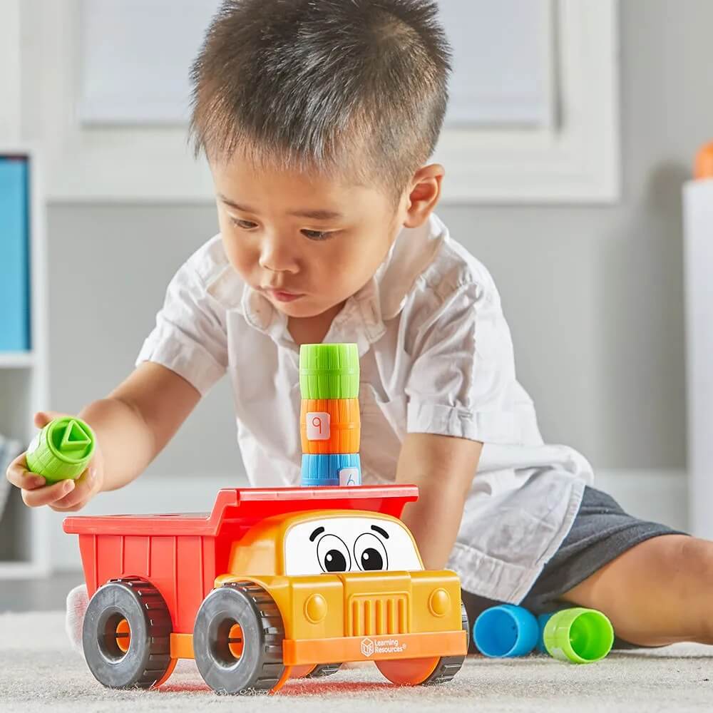 Tony the Peg-Stacking Dump Truck