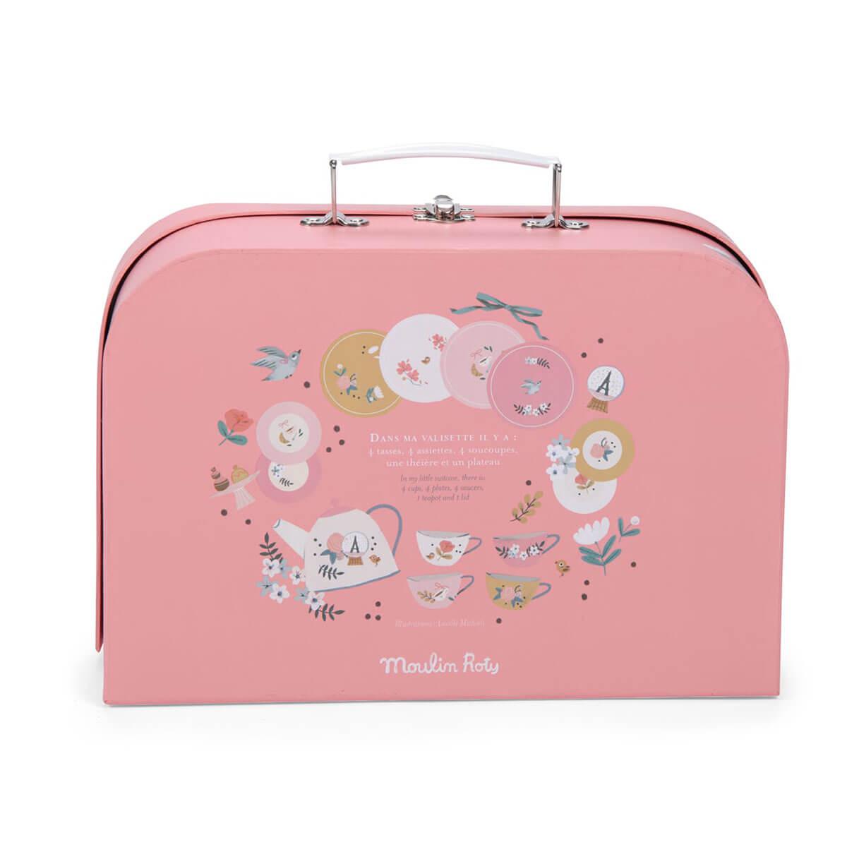 Metal Tea Set Case - Les Parisiennes