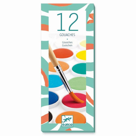 12 Poster Paint Tablets