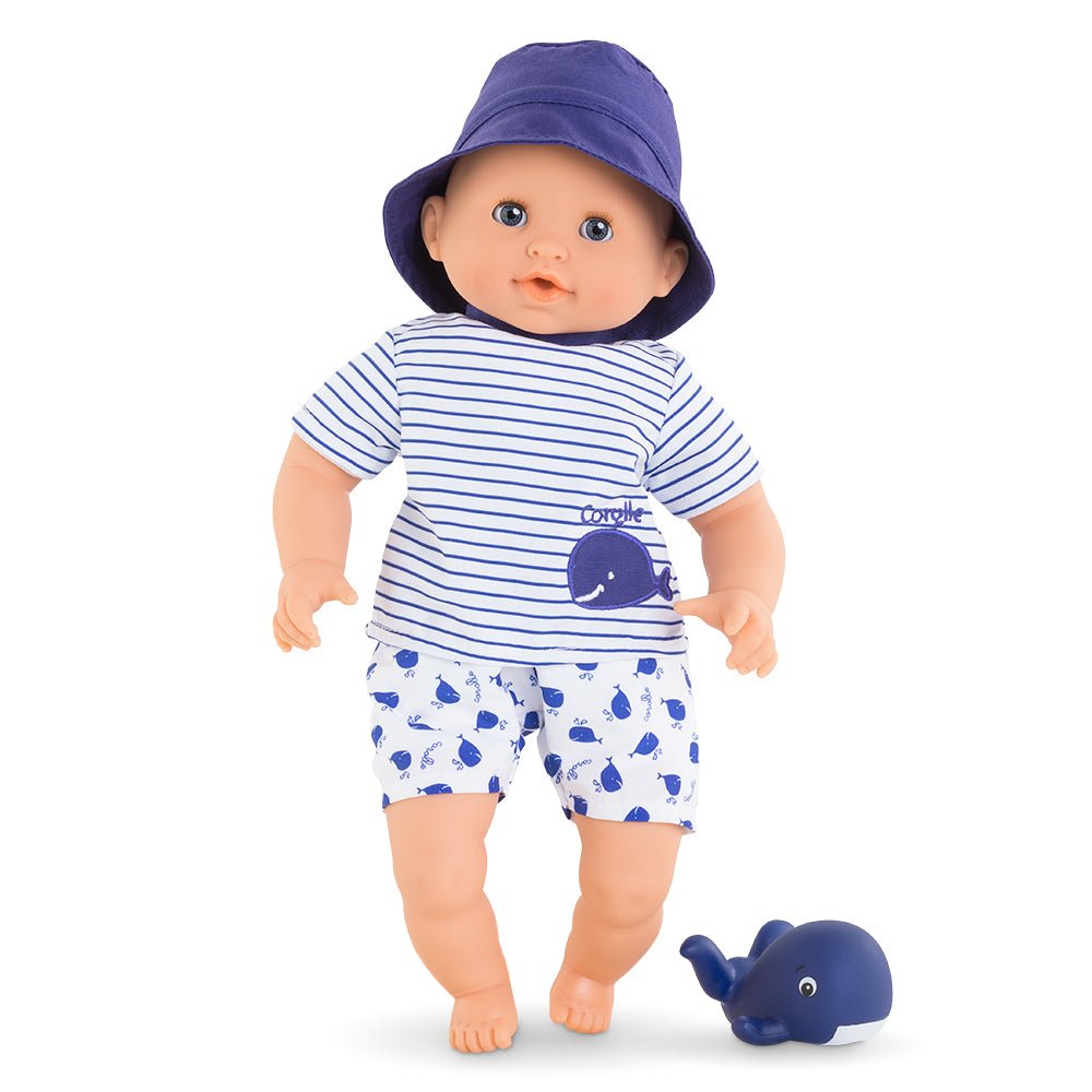 Bath Baby Doll - Sailor and Whale