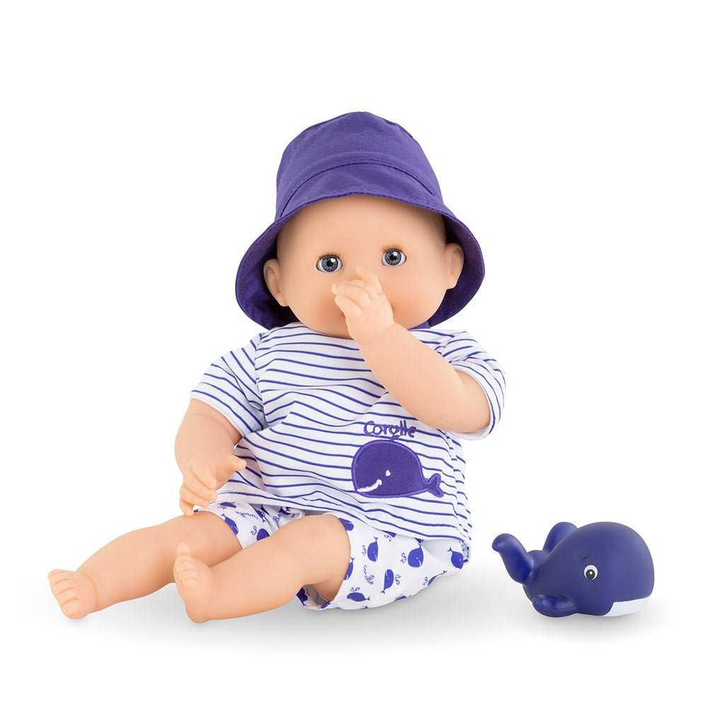 Bath Baby Doll - Sailor and Whale