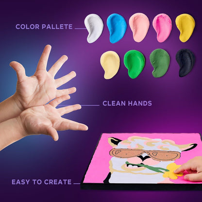 Clay Paint-by-Number - Llama