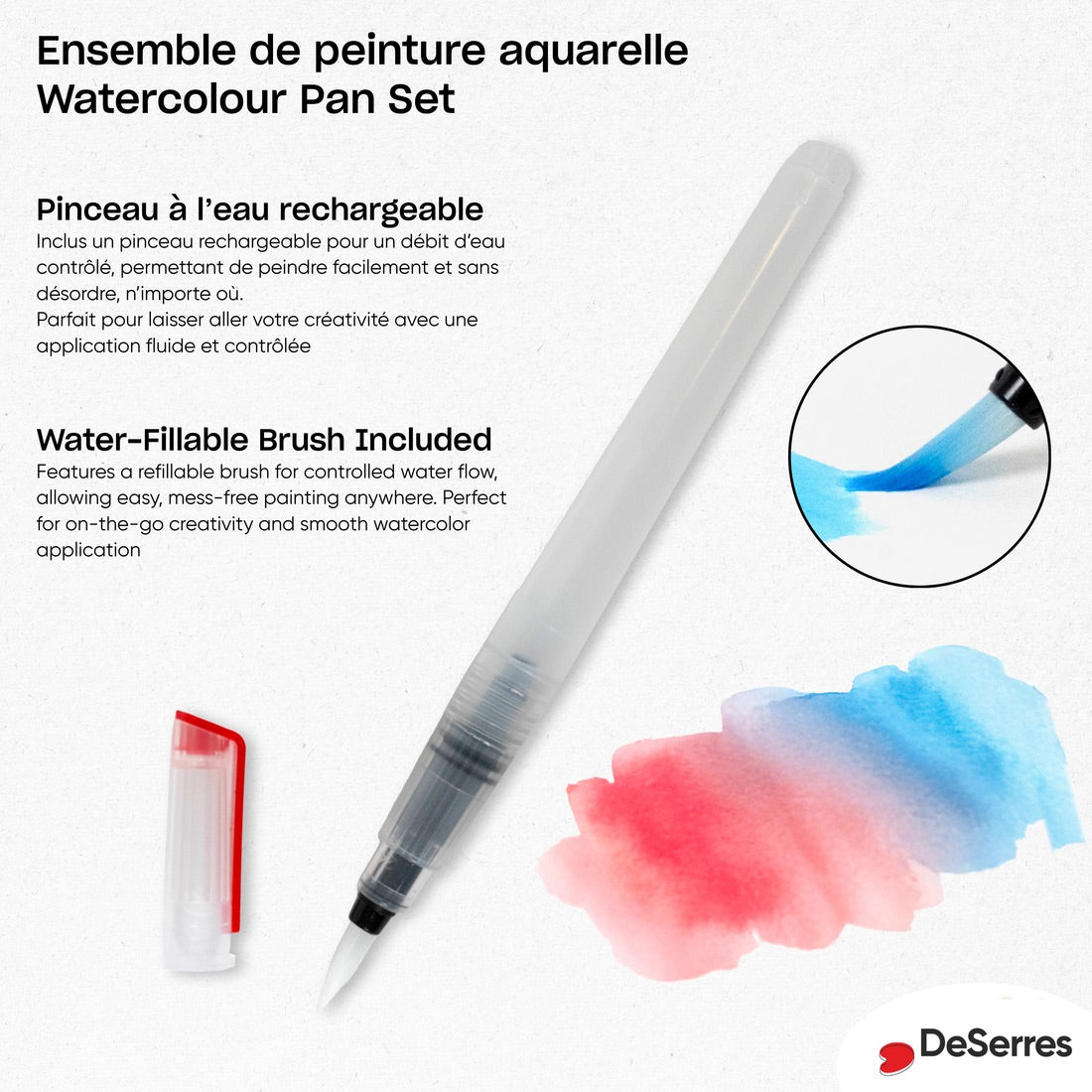 Watercolor Set - 90 Half Pans