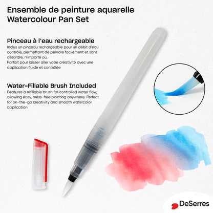 Watercolor Set - 90 Half Pans