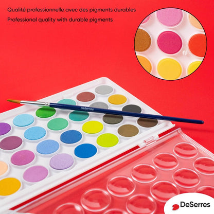 Watercolor Set - 36 Colors