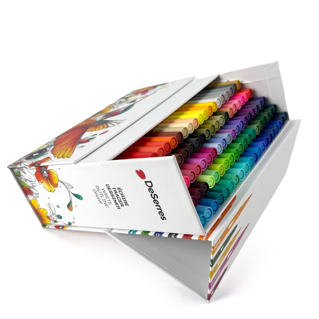 100 Dual-Tip Color Markers