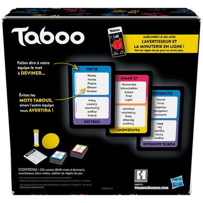 Taboo Game (French Version)