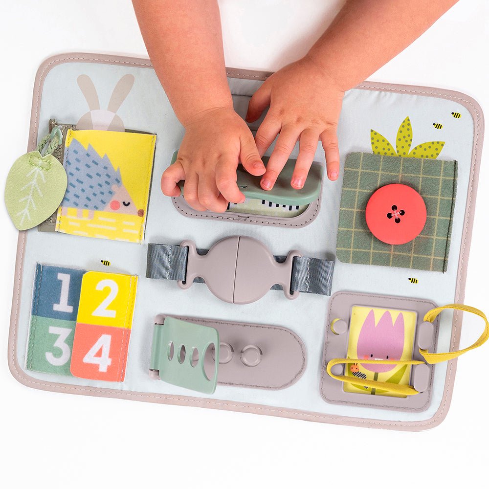 Sensory Activity Board with Fasteners