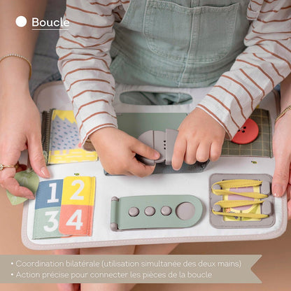 Sensory Activity Board with Fasteners