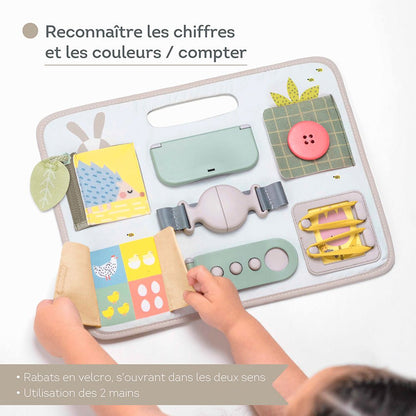 Sensory Activity Board with Fasteners