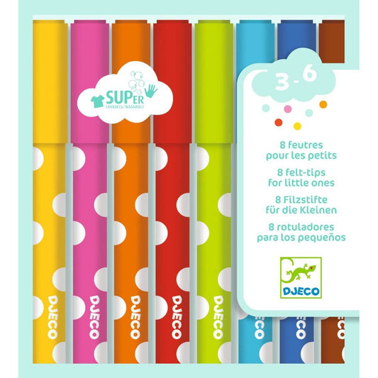 8 Felt Tips for Little Ones