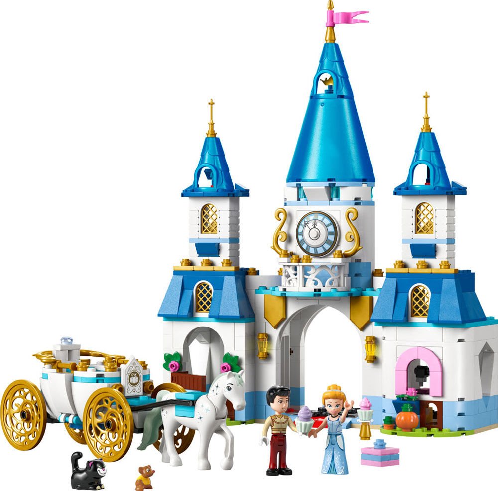 Cinderella's Castle and Carriage (596 pcs)