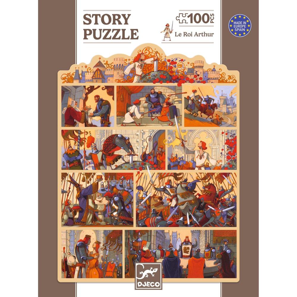 Story Puzzle - King Arthur (100 pcs)