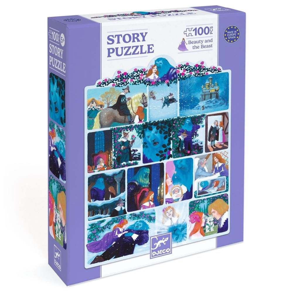 Story Puzzle - Beauty and the Beast (100 pcs)