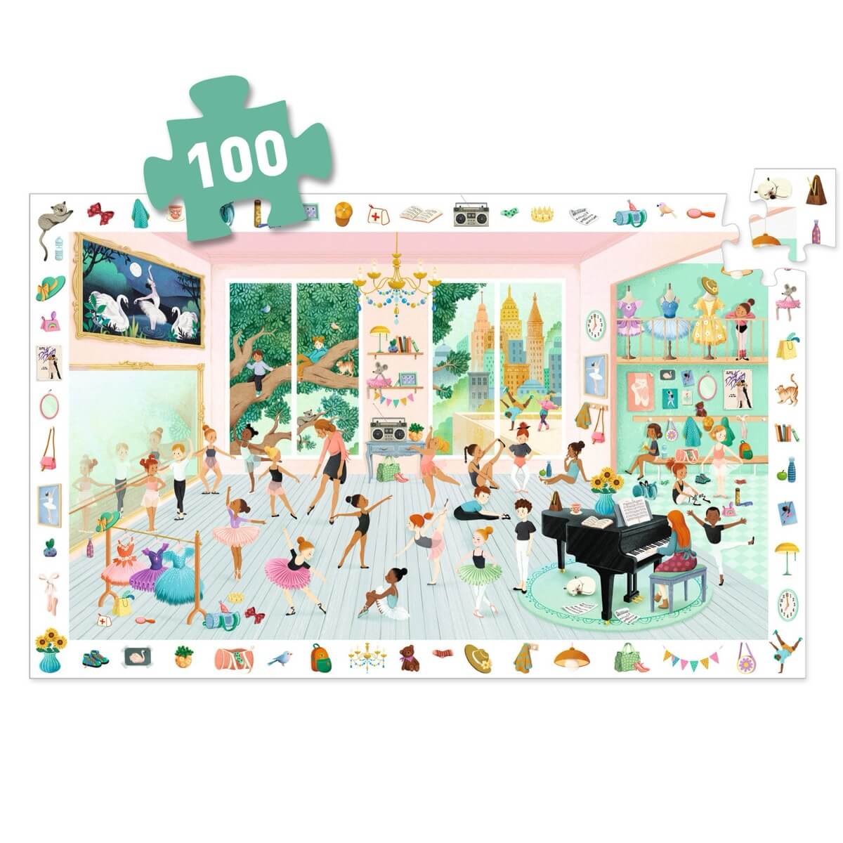 Puzzle - Dance School (100 pcs)