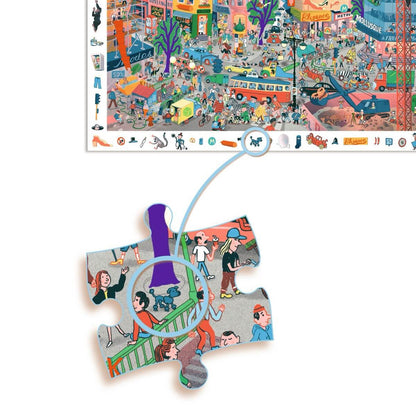 Observation Puzzle - The City (200 pcs)