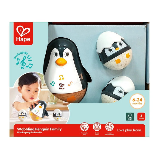 Wobbling Penguin Family