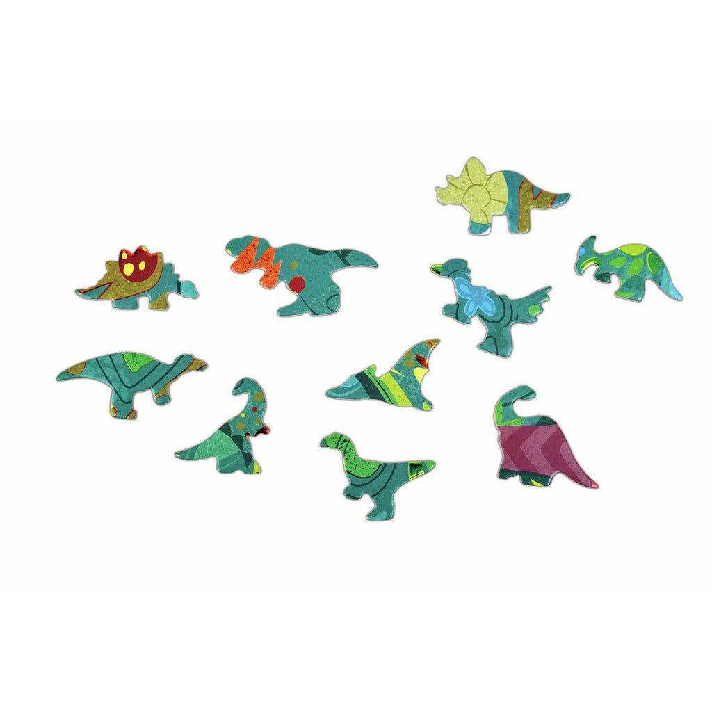 Giant Glitter T-Rex Puzzle (202 pcs)