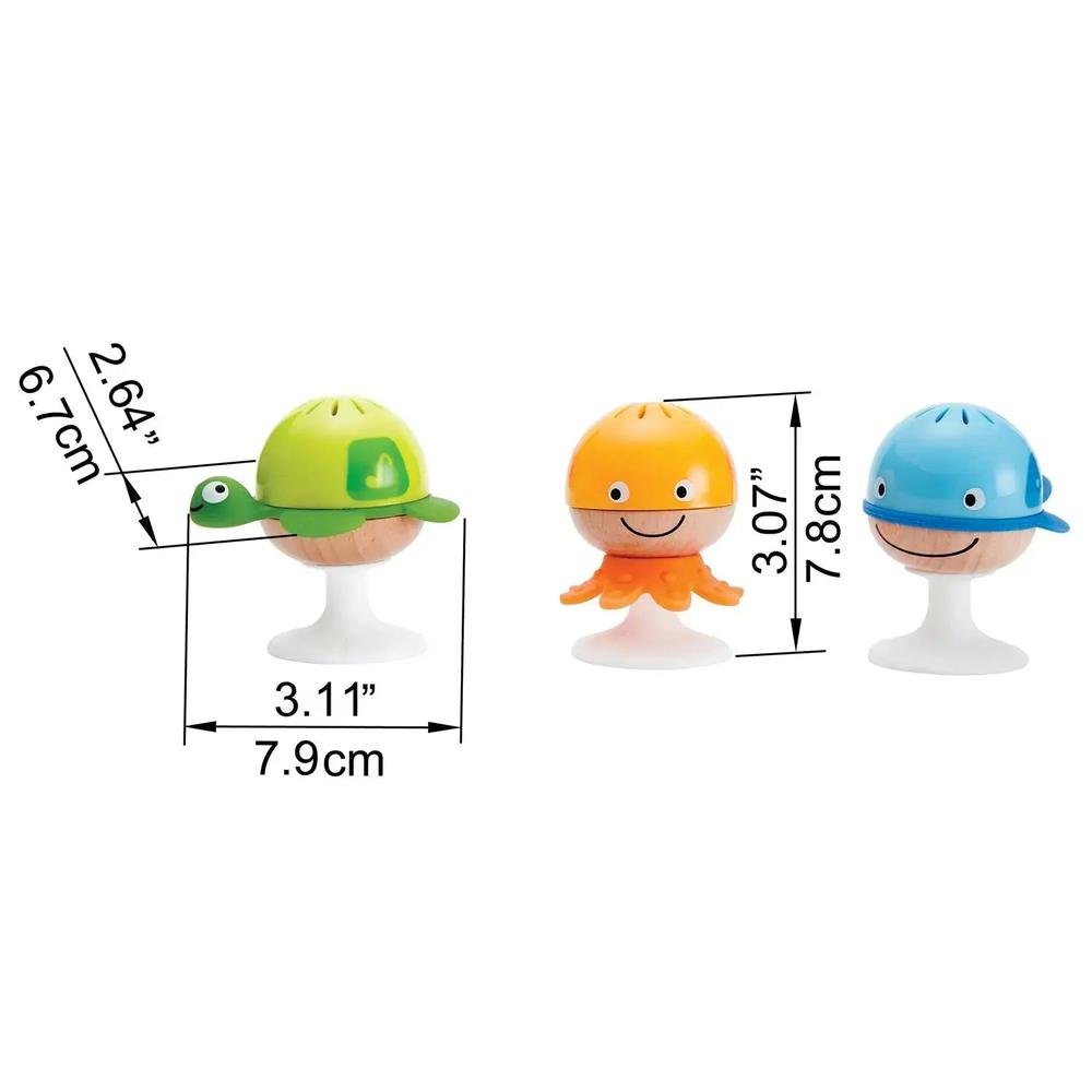 Stay-Put Rattle Trio
