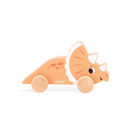 Little Push Dino on Wheels