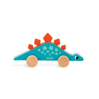 Little Push Dino on Wheels