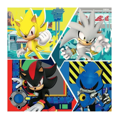 Sonic the Hedgehog Puzzle (3 x 49 pcs)