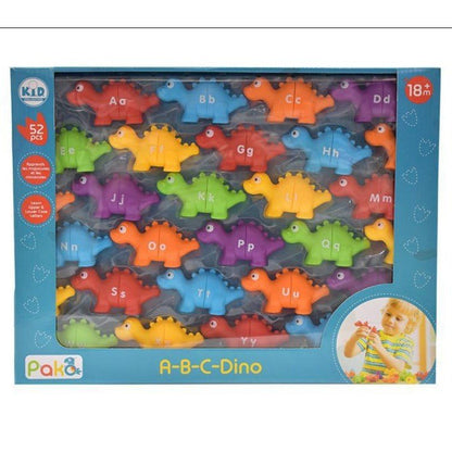 A-B-C Dino 52 Pieces