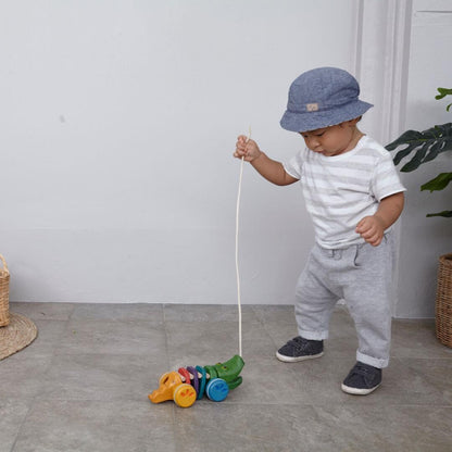Rainbow Dancing Pull-Along Alligator
