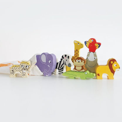 Stackable African Animals