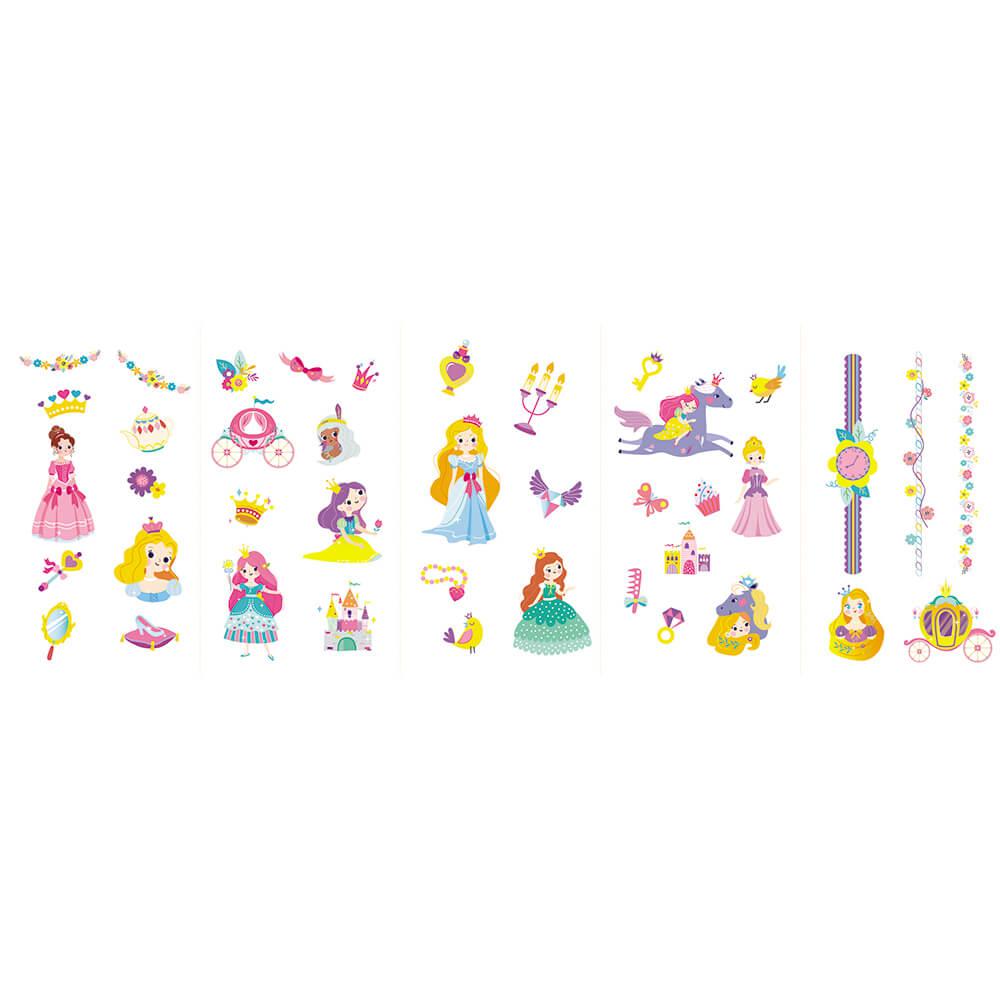 Nail Stickers and Tattoos - Princess