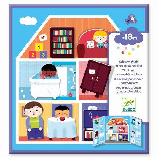 Reusable Stickers - The House